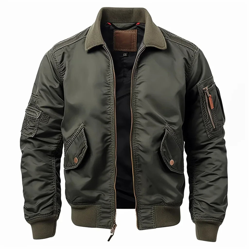 Men’s Bomber Jacket – Lightweight and Versatile Outerwear