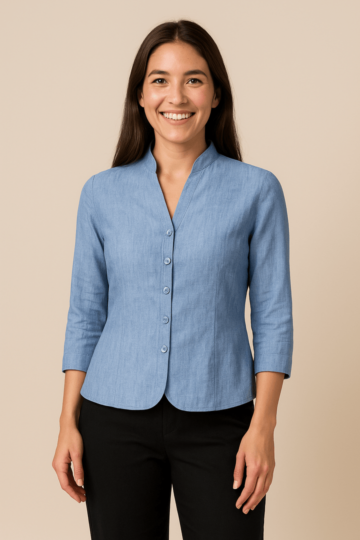 Women’s Linen Blazer – Light & Relaxed Tailored Jacket