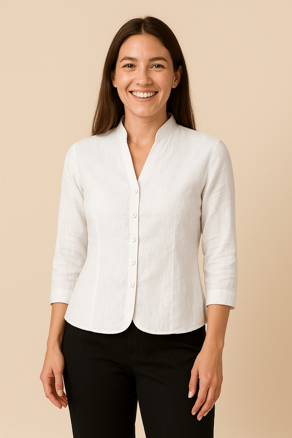 Women’s Linen Blazer – Light & Relaxed Tailored Jacket