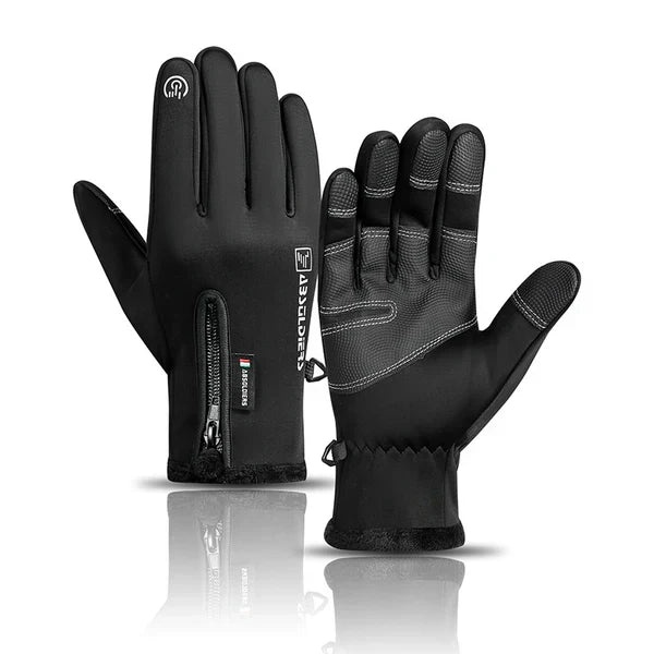 Water-Resistant Winter Gloves with Touchscreen Function – Breathable & Insulated