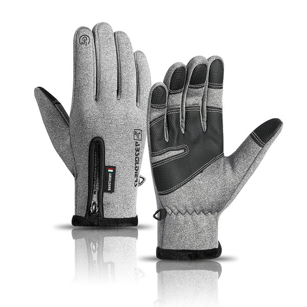 Water-Resistant Winter Gloves with Touchscreen Function – Breathable & Insulated
