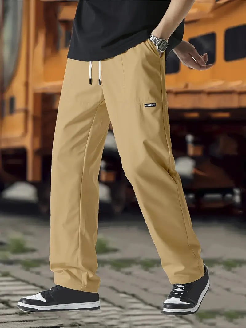 Men’s Joggers – Straight Fit with Soft Feel & Everyday Comfort