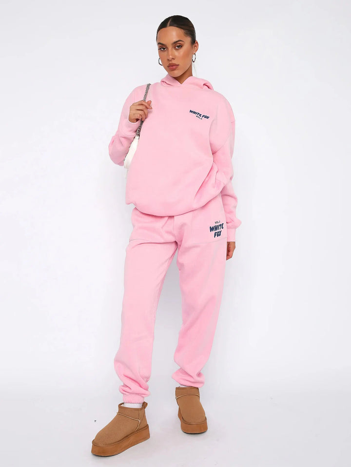 Women’s Hoodie & Jogger Set – Relaxed Fit, Everyday Comfort