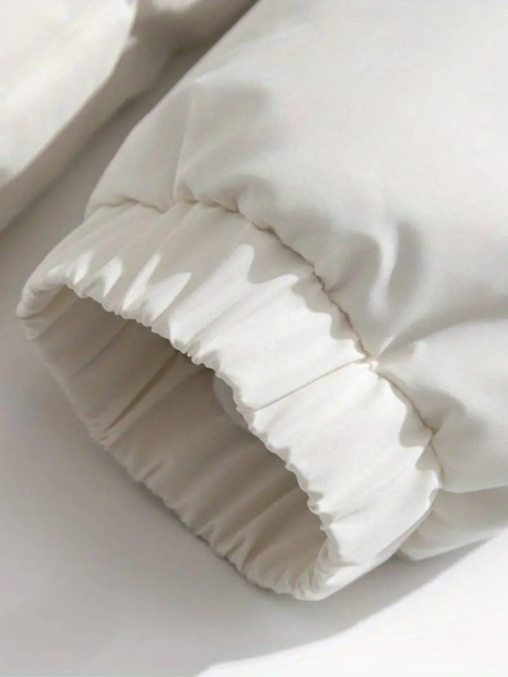 Women’s Warm Zip-Up Winter Jacket | Padded Design for Cold Days