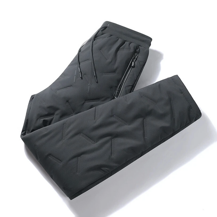 Men’s Thermal Joggers – Fleece-Lined, Water-Resistant Winter Trousers