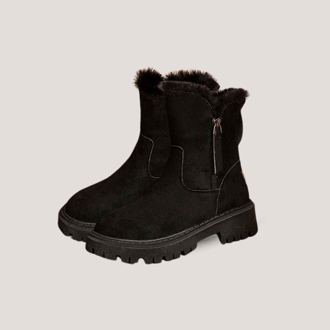 Women’s Fur-Lined Ankle Boots | Warm, Durable and Stylish for Cold Weather