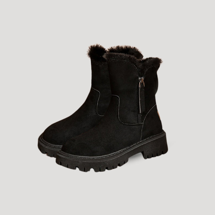Women’s Fur-Lined Ankle Boots | Warm, Durable and Stylish for Cold Weather