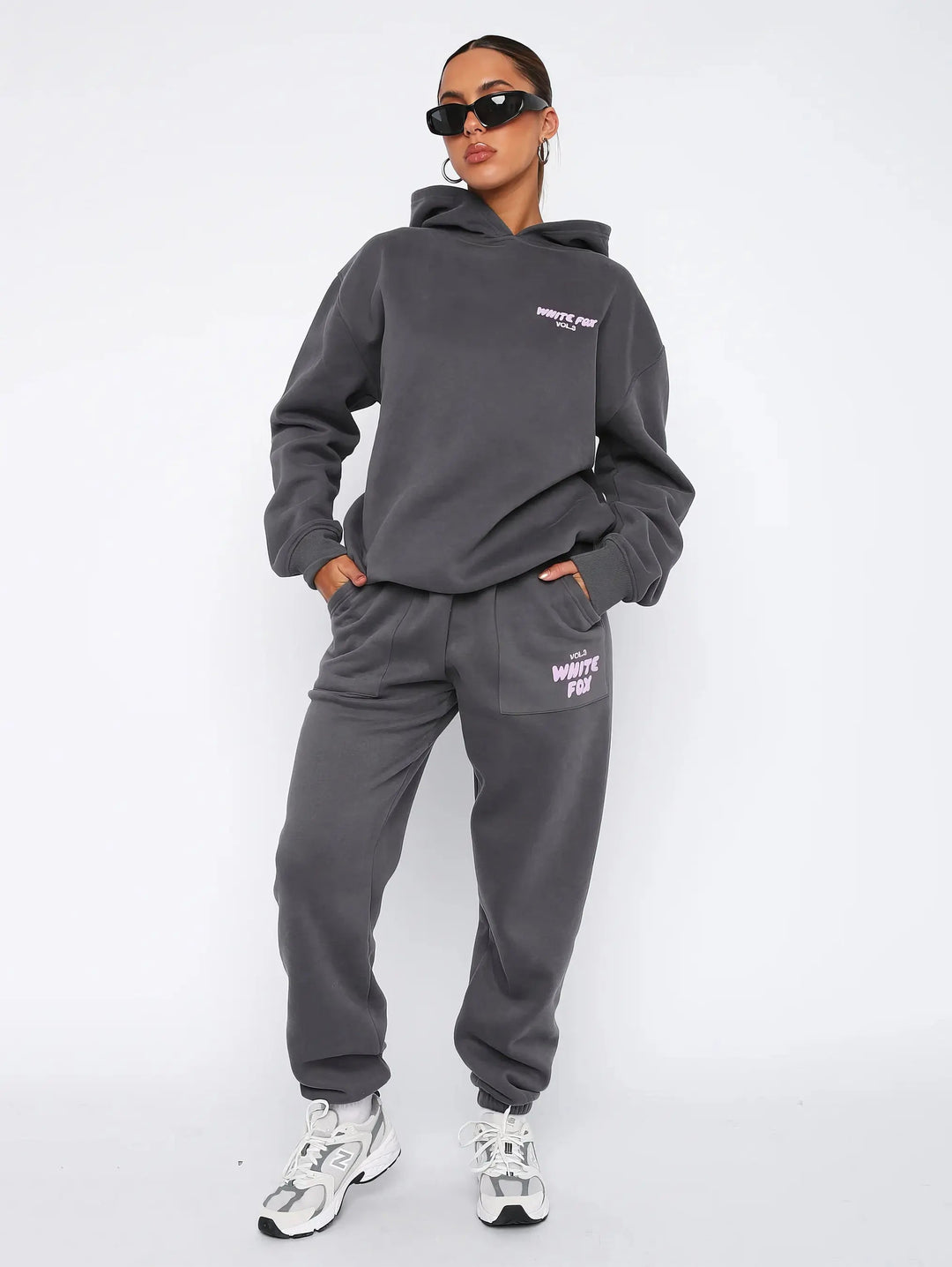 Women’s Hoodie & Jogger Set – Relaxed Fit, Everyday Comfort