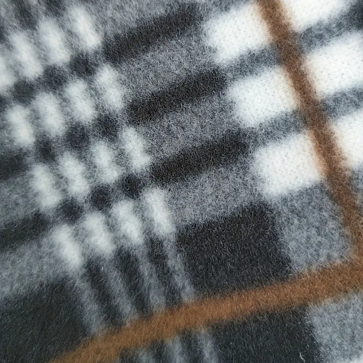 Men’s Knitted Thermal Quarter Zip Jumper – Fleece Lined Winter Layer