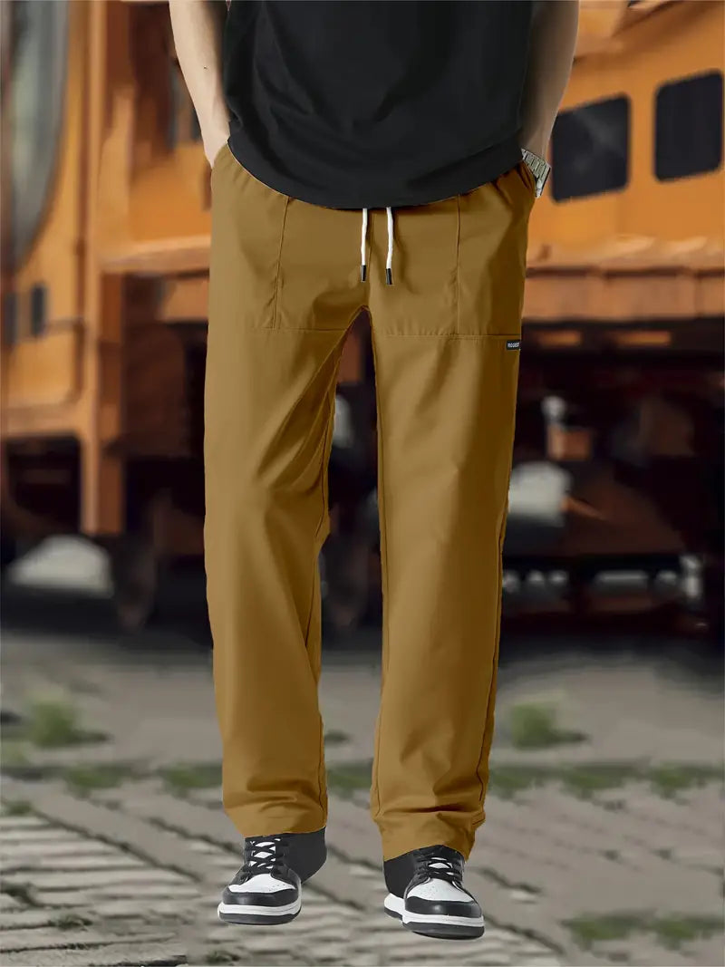 Men’s Joggers – Straight Fit with Soft Feel & Everyday Comfort