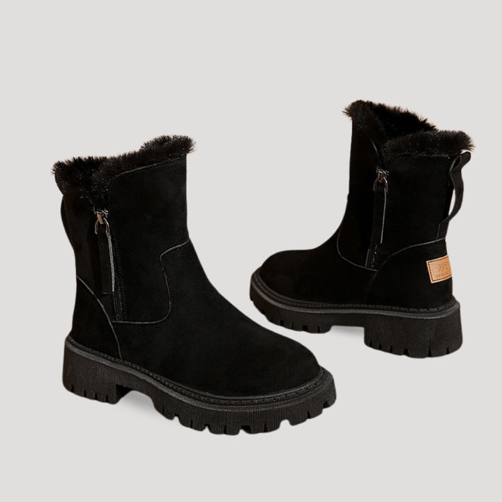 Women’s Fur-Lined Ankle Boots | Warm, Durable and Stylish for Cold Weather