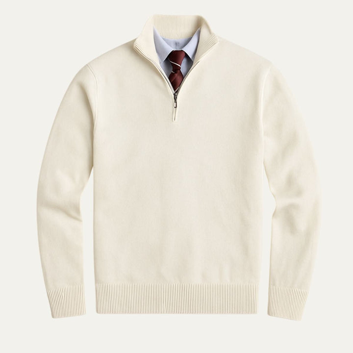 Men’s Quarter Zip Jumper – Modern Knit with Effortless Style