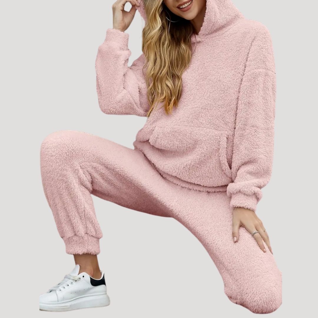 Women’s Fleece Loungewear Set | Cosy Winter Tracksuit