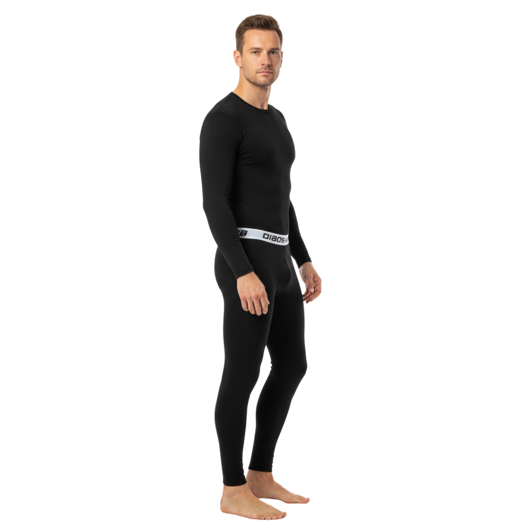 Men’s Thermal Underwear Set – Warm, Stretch Fit for Autumn & Winter