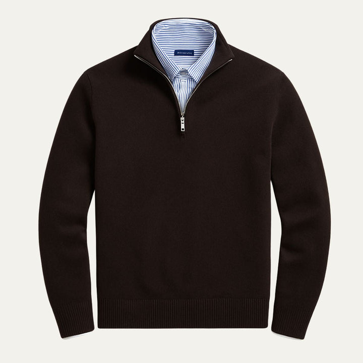 Men’s Quarter Zip Jumper – Modern Knit with Effortless Style