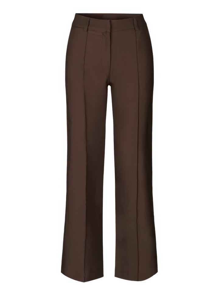 Wide-Leg Trousers – Crease-Resistant Finish, Timeless Fit