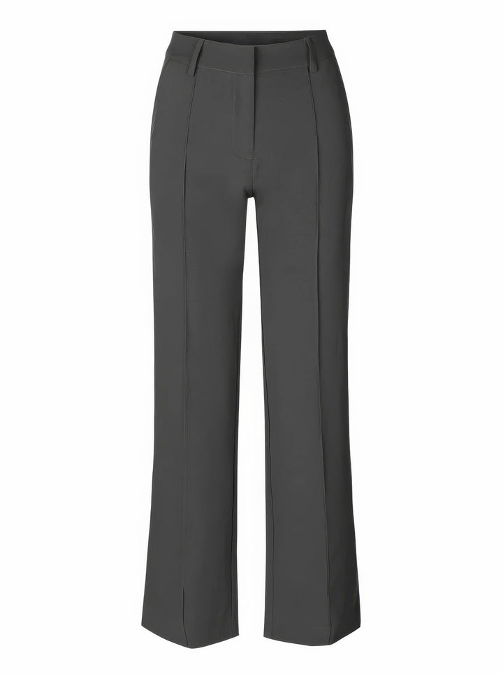 Wide-Leg Trousers – Crease-Resistant Finish, Timeless Fit