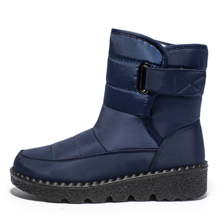 Women’s Velcro Snow Boots – Warm Lined & Non-Slip Winter Boots