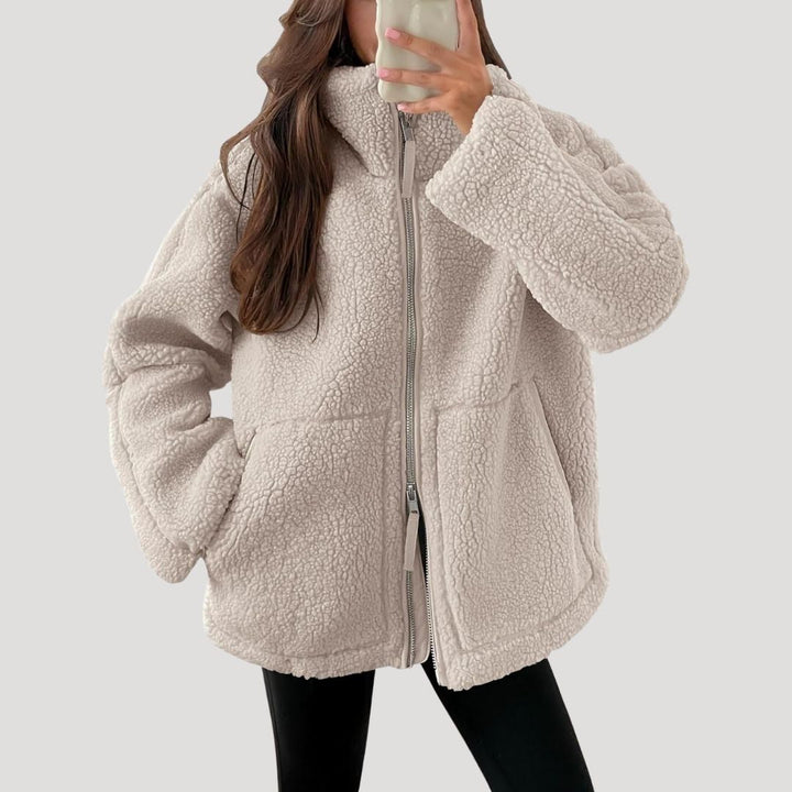 Women’s Fleece Teddy Jacket | Soft, Fluffy and Warm for Winter Days