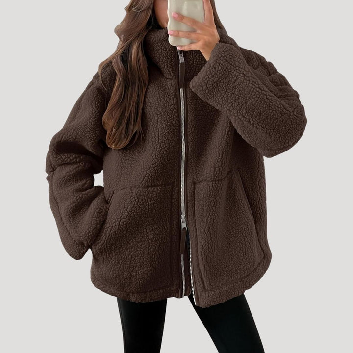 Women’s Fleece Teddy Jacket | Soft, Fluffy and Warm for Winter Days