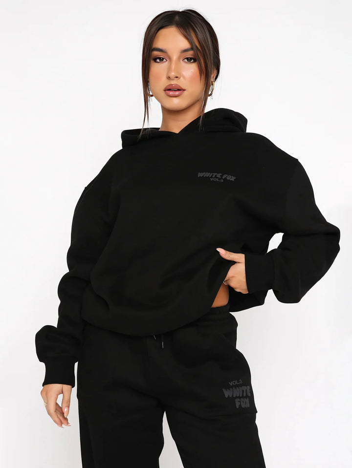Women’s Hoodie & Jogger Set – Relaxed Fit, Everyday Comfort
