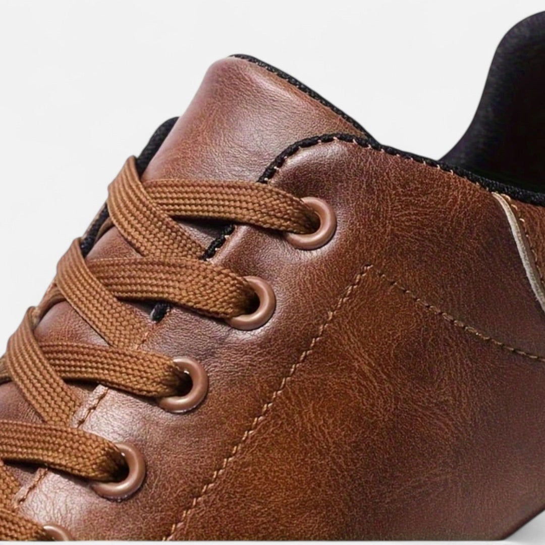 Men’s Business Casual Lace-Up Sneakers | Smart Style with Everyday Comfort