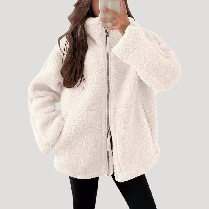 Women’s Fleece Teddy Jacket | Soft, Fluffy and Warm for Winter Days