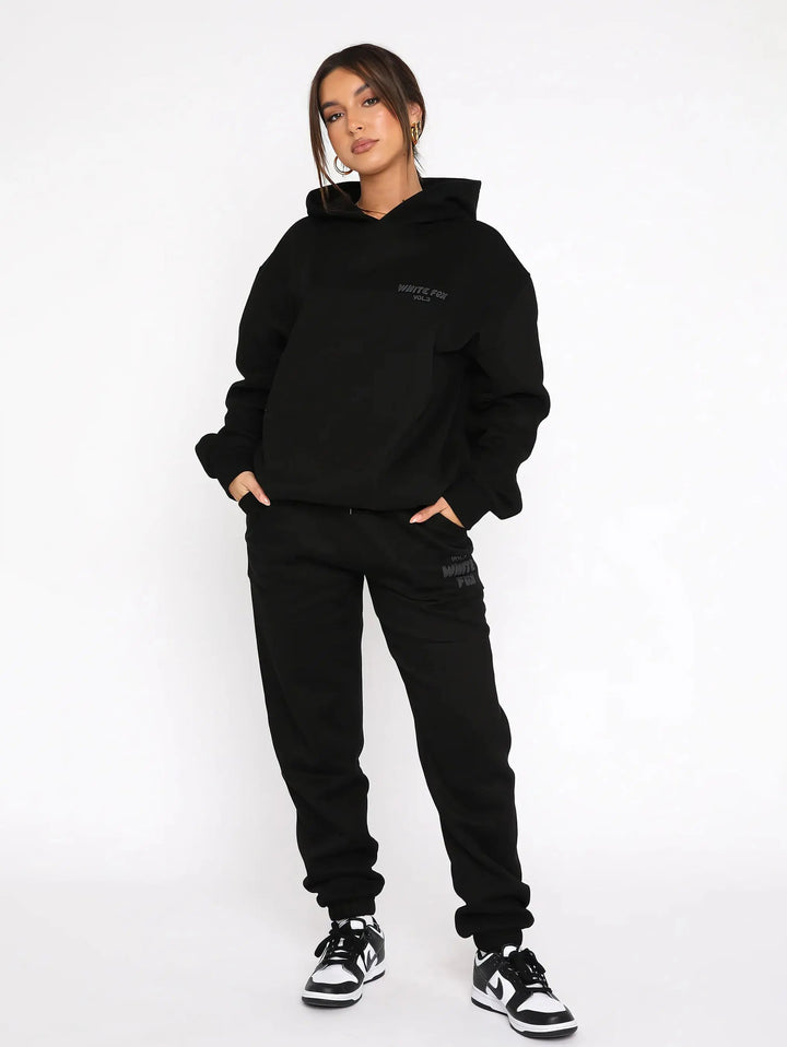 Women’s Hoodie & Jogger Set – Relaxed Fit, Everyday Comfort