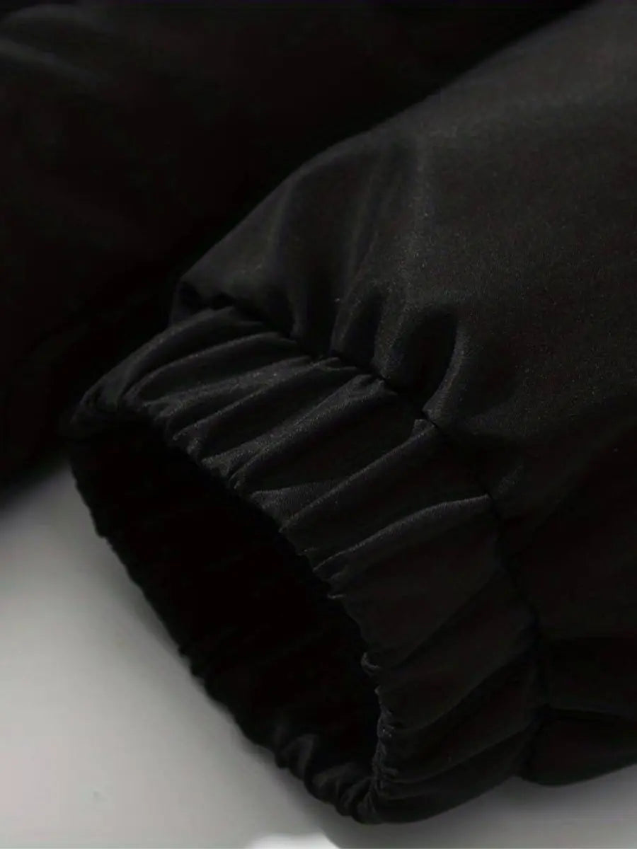 Women’s Warm Zip-Up Winter Jacket | Padded Design for Cold Days