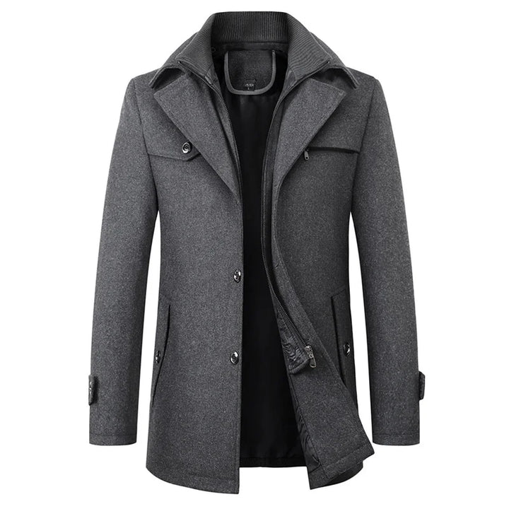 Men’s Water-Repellent Winter Coat | Smart Jacket with Hood and Everyday Styling