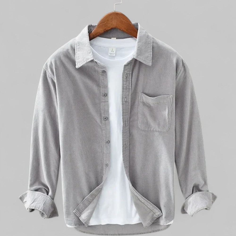 Men’s Corduroy Shirt | Soft Texture and Relaxed Retro Style