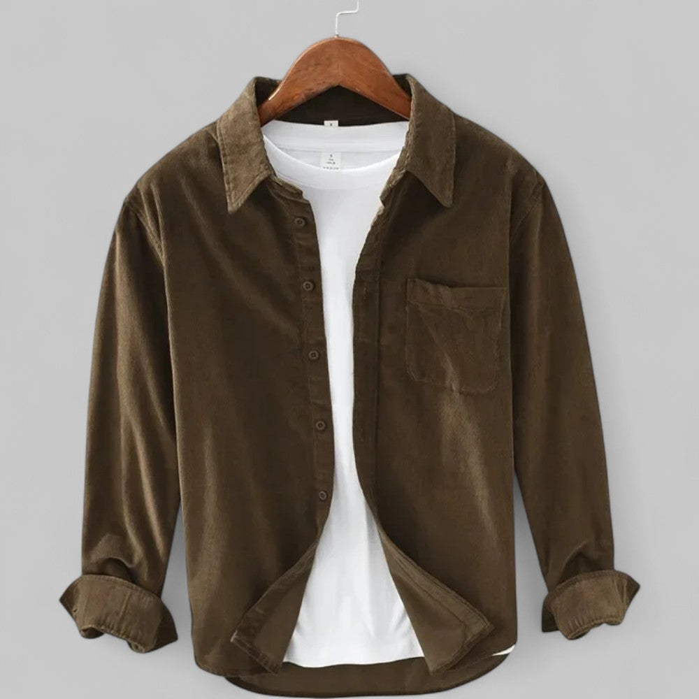 Men’s Corduroy Shirt | Soft Texture and Relaxed Retro Style