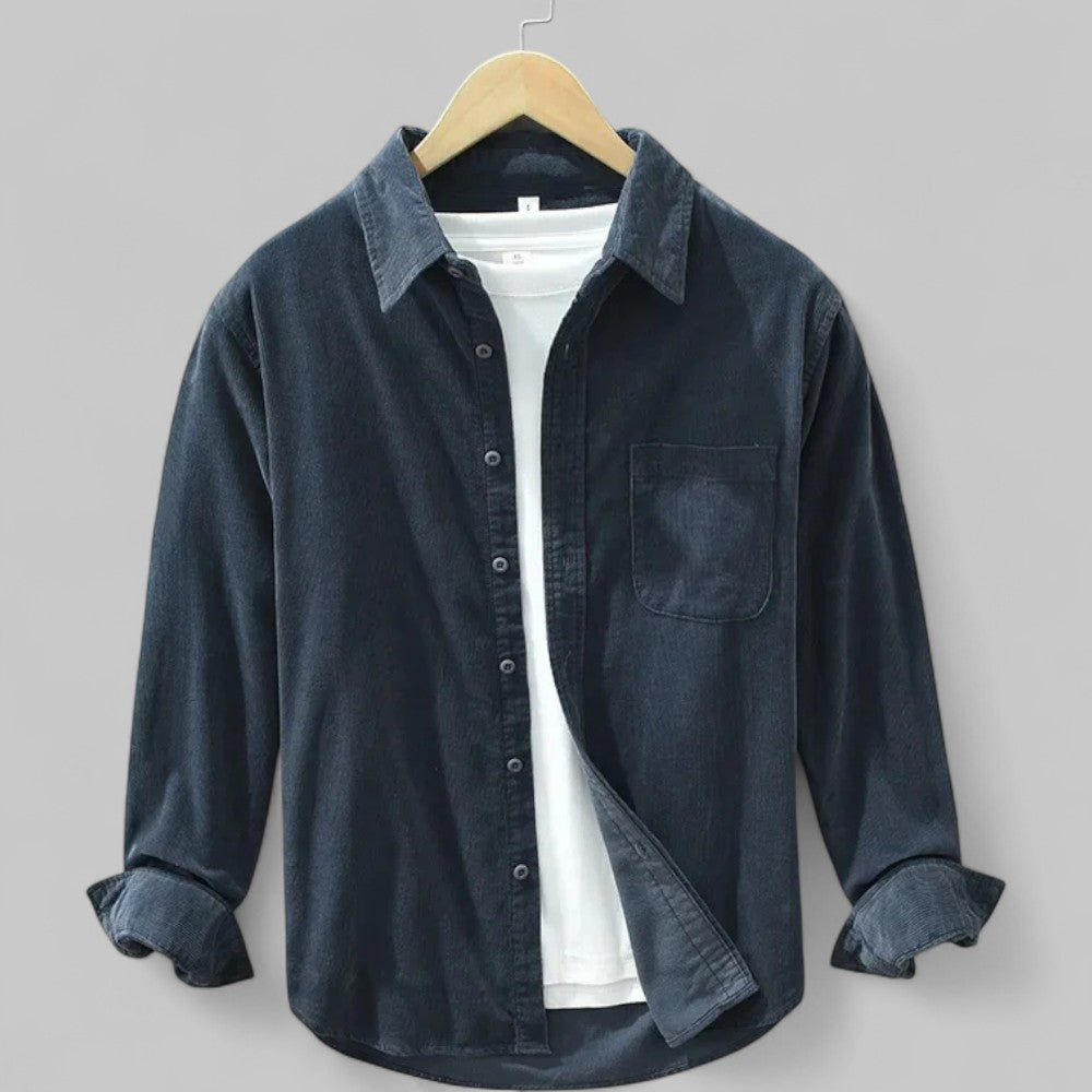 Men’s Corduroy Shirt | Soft Texture and Relaxed Retro Style
