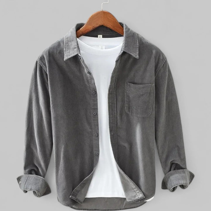 Men’s Corduroy Shirt | Soft Texture and Relaxed Retro Style