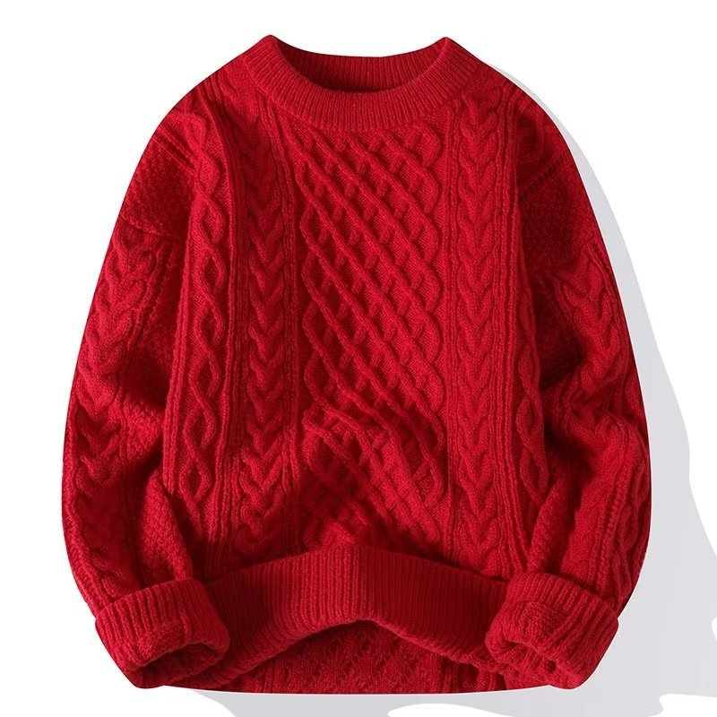 Men’s Cable Knit Wool Jumper | Classic Design and Timeless Style