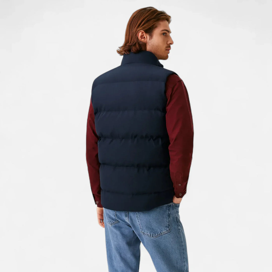 Men’s Insulated Puffer Vest – Lightweight Warm Layer