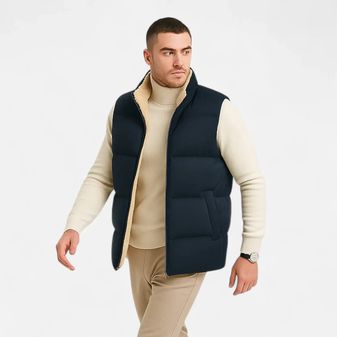 Men’s Insulated Puffer Vest – Lightweight Warm Layer
