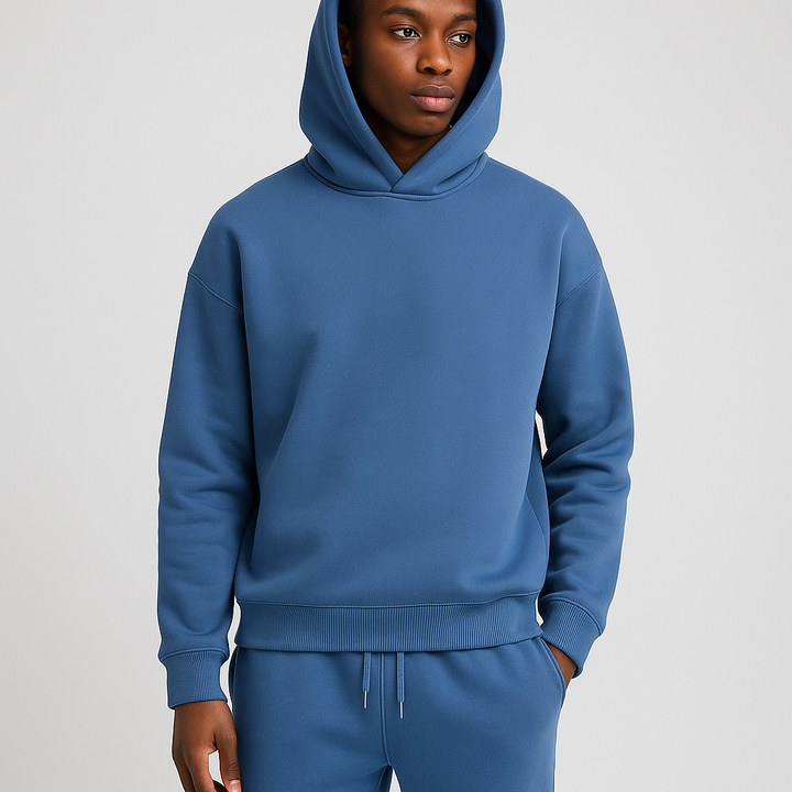 Men’s Oversized Hoodie & Jogger Set – Relaxed Everyday Fit