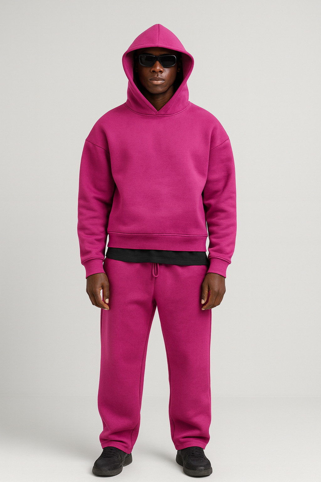 Men’s Oversized Hoodie & Jogger Set – Relaxed Everyday Fit