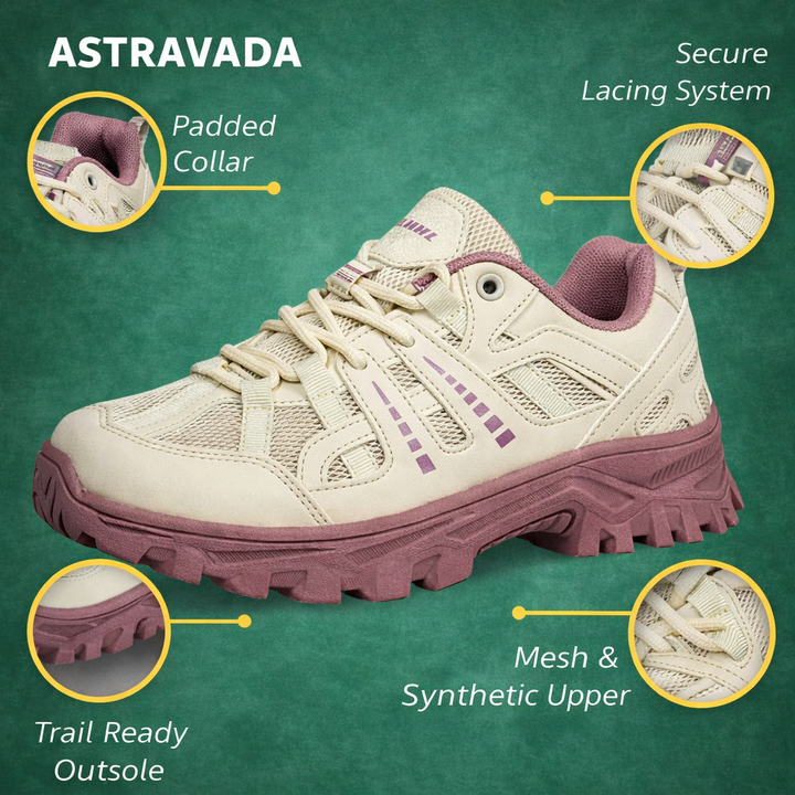 Rivo Low Hiking Shoes – Cushioned Unisex Walking Shoes