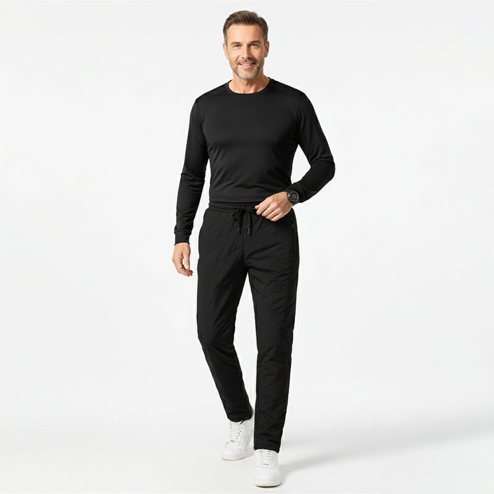 Men’s Thermal Joggers – Lined Winter Fit with Weather Protection