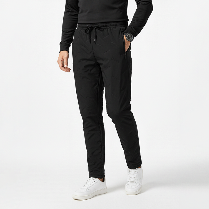 Men’s Thermal Joggers – Fleece-Lined, Water-Resistant Winter Trousers