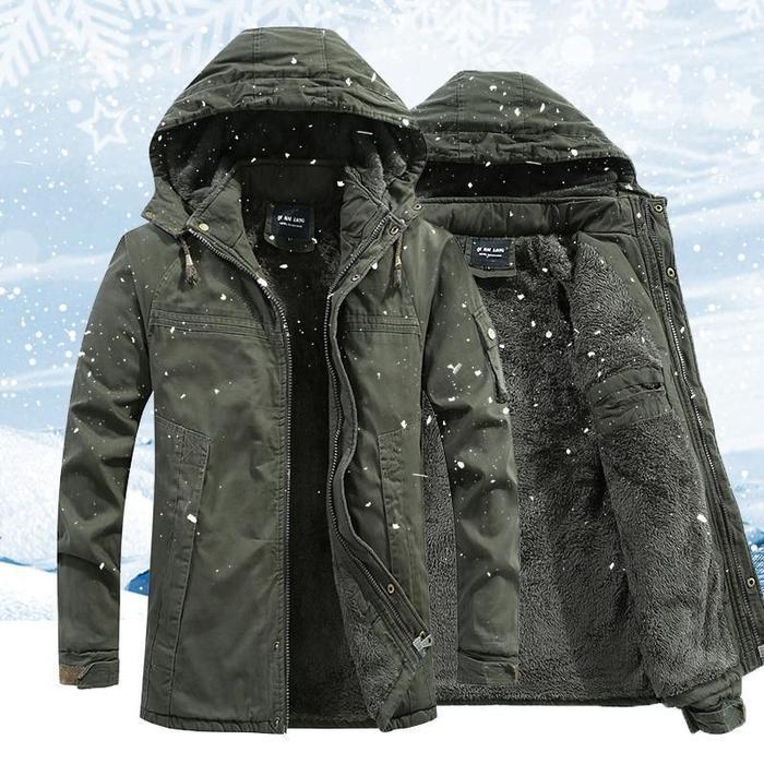 Padded Winter Jacket with Hood | Warm, Durable and Made for Cold Days