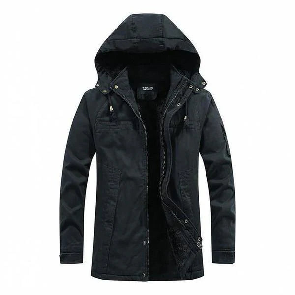 Padded Winter Jacket with Hood | Warm, Durable and Made for Cold Days