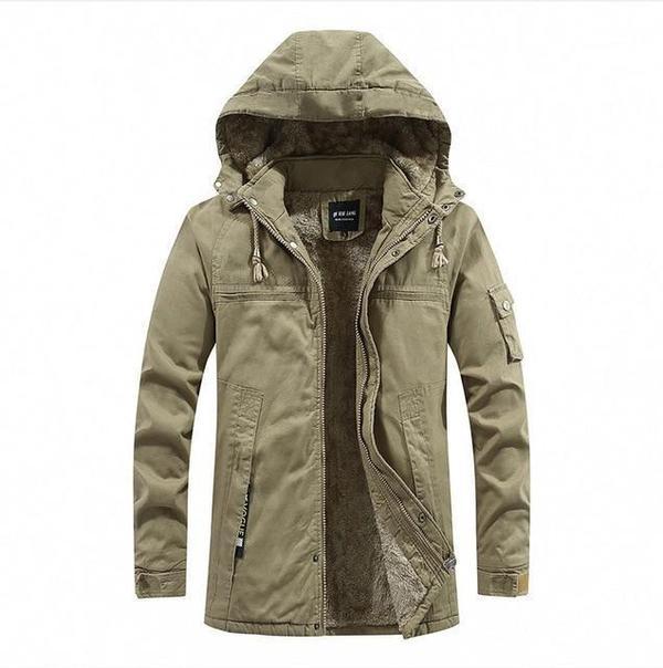 Padded Winter Jacket with Hood | Warm, Durable and Made for Cold Days