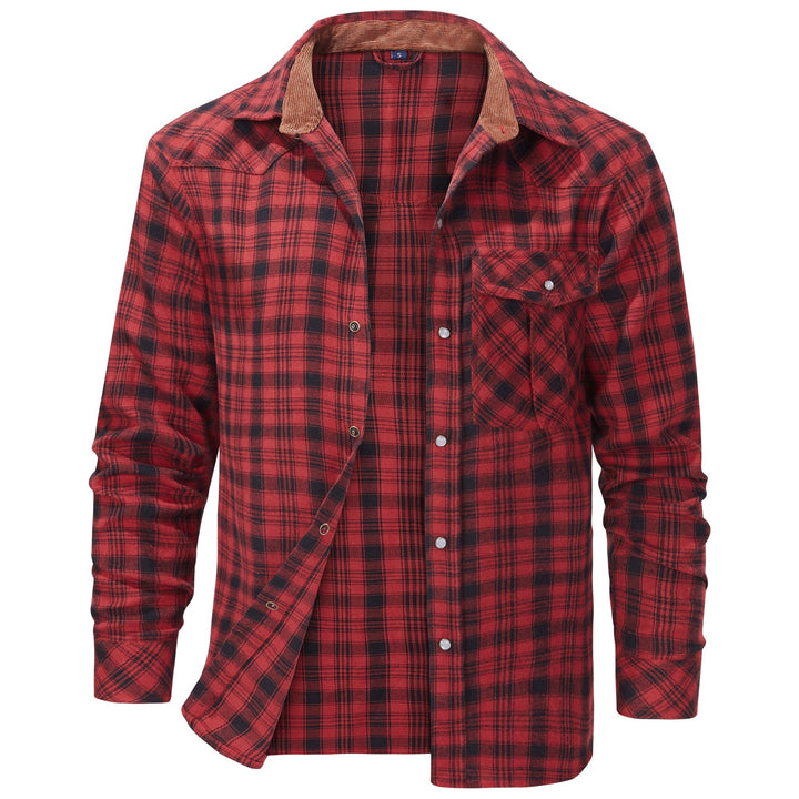 Men’s Flannel Shirt | Soft Feel and Easy Casual Style