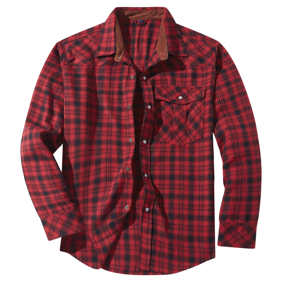 Men’s Flannel Shirt | Soft Feel and Easy Casual Style