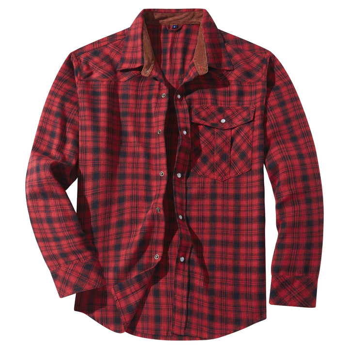 Men’s Flannel Shirt | Soft Feel and Easy Casual Style