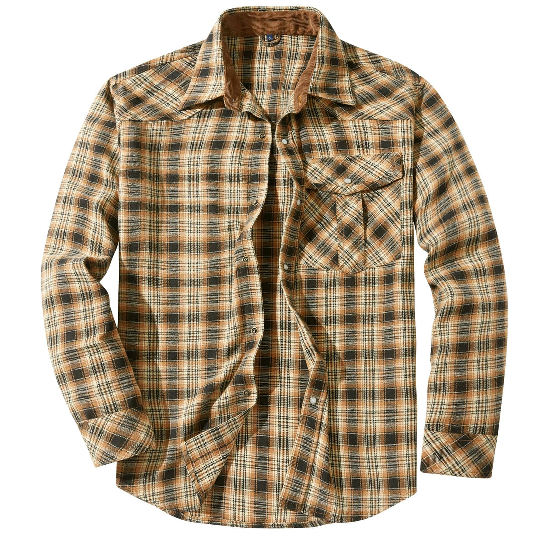 Men’s Flannel Shirt | Soft Feel and Easy Casual Style