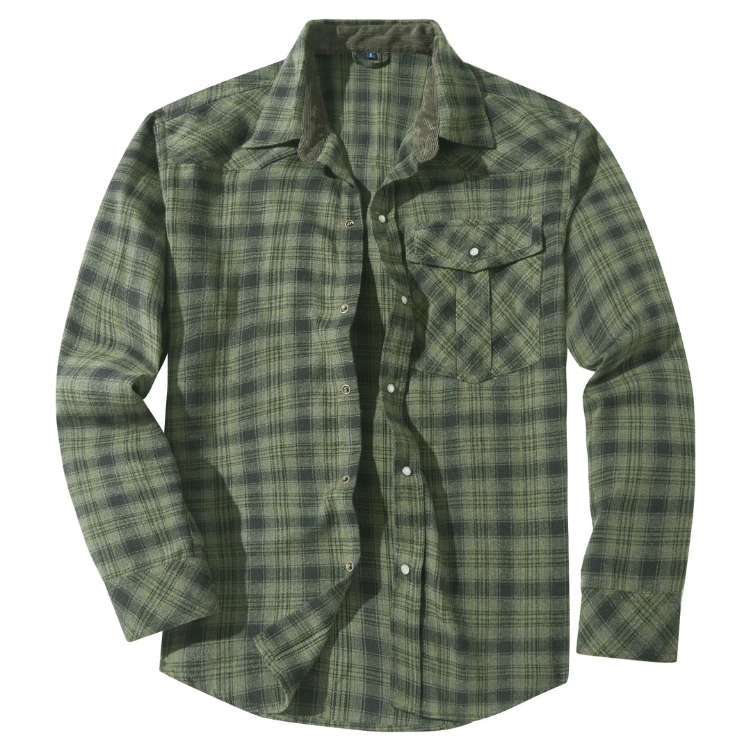 Men’s Flannel Shirt | Soft Feel and Easy Casual Style